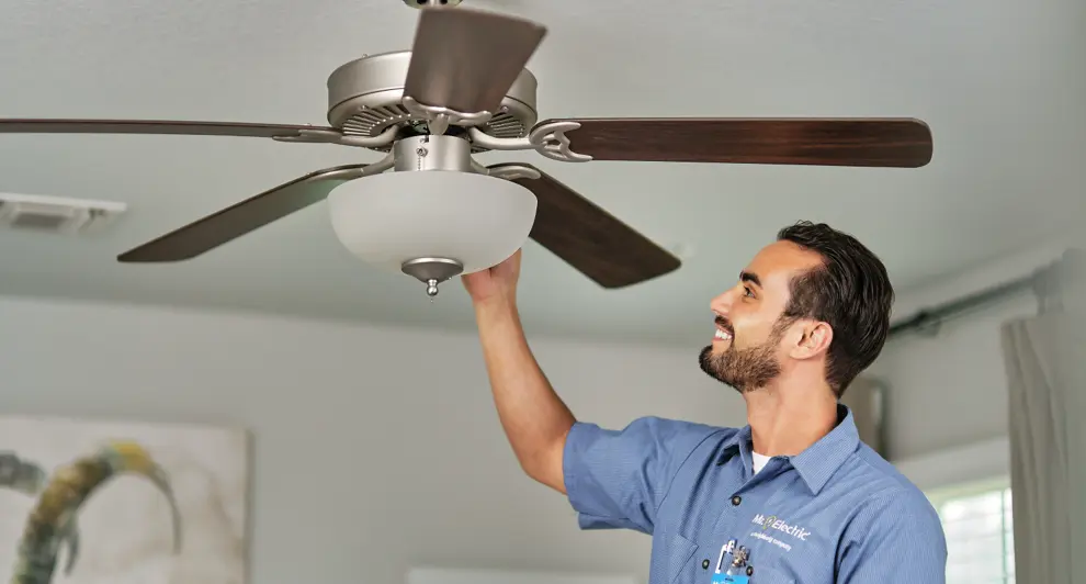 ceiling fan install