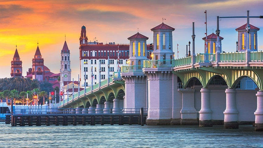 St Augustine Bridge of Lions png Format