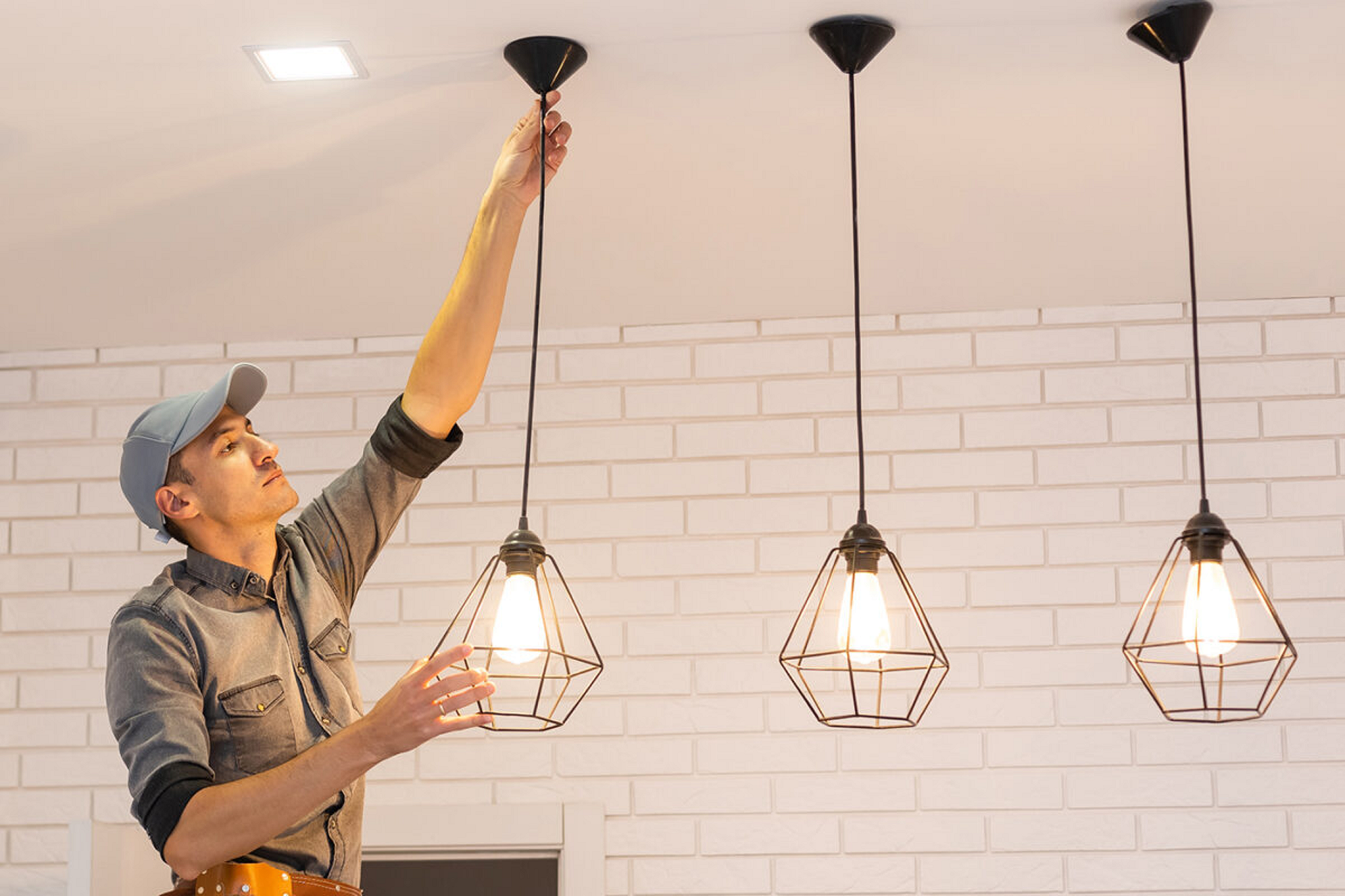 Interior Light Fixture Install png Format