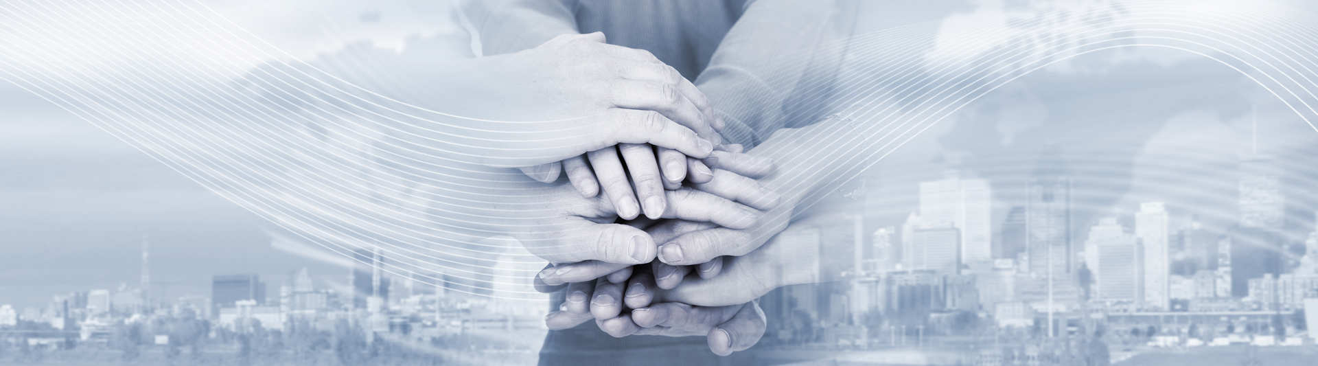 Hands Stack Downtown Background png Format